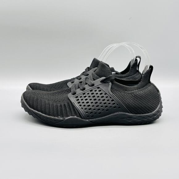 WHITIN Shoes Womens 6.5 Black Minimalist Barefoot Athletic Trail Running Sneaker - Picture 4 of 12